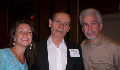 photo of Jack Dukes with Christine Stevens and Dr. Bittman